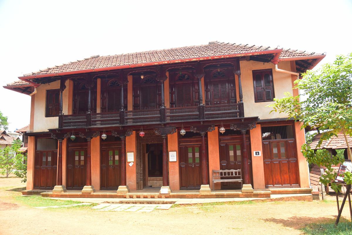 Peshwa wada, reconstructed at Hasta Shilpa Heritage Village Museum in Manipal. Peshwa wada, reconstructed at Hasta Shilpa Heritage Village Museum in Manipal.