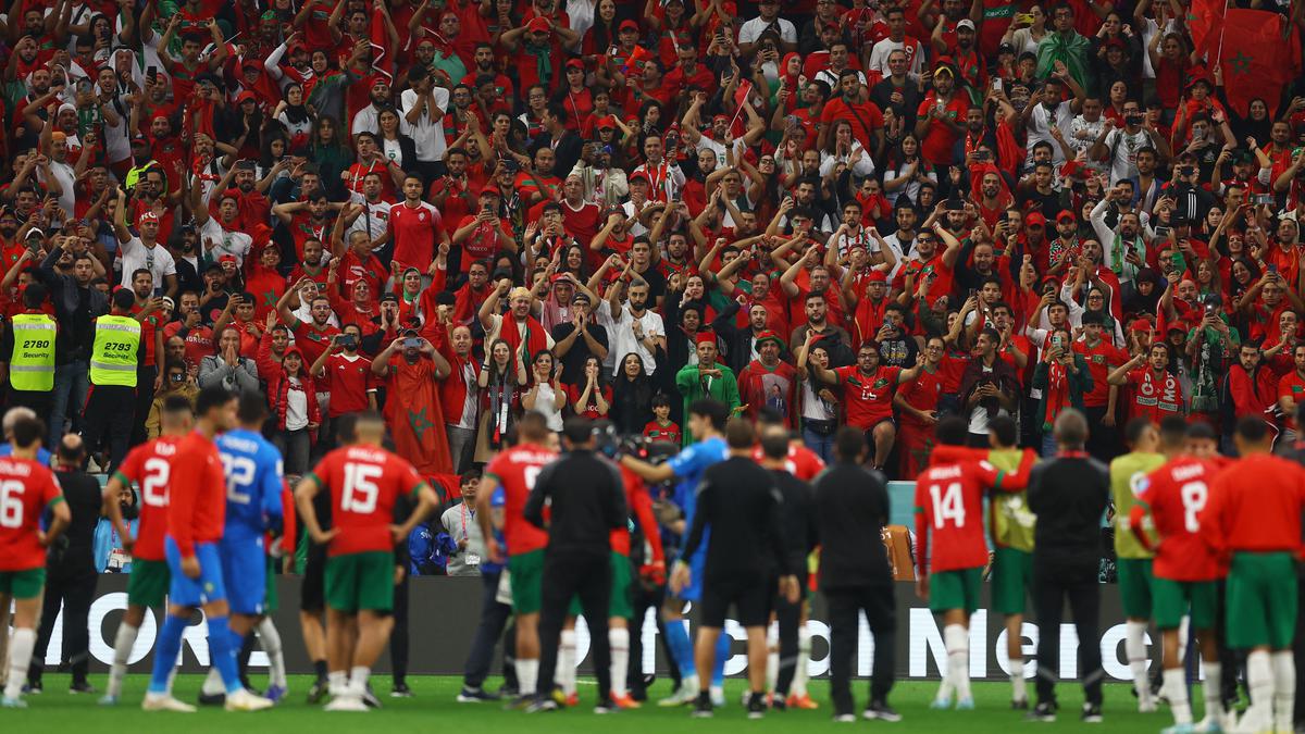 Dream of World Cup final ends but Moroccans hail heroes