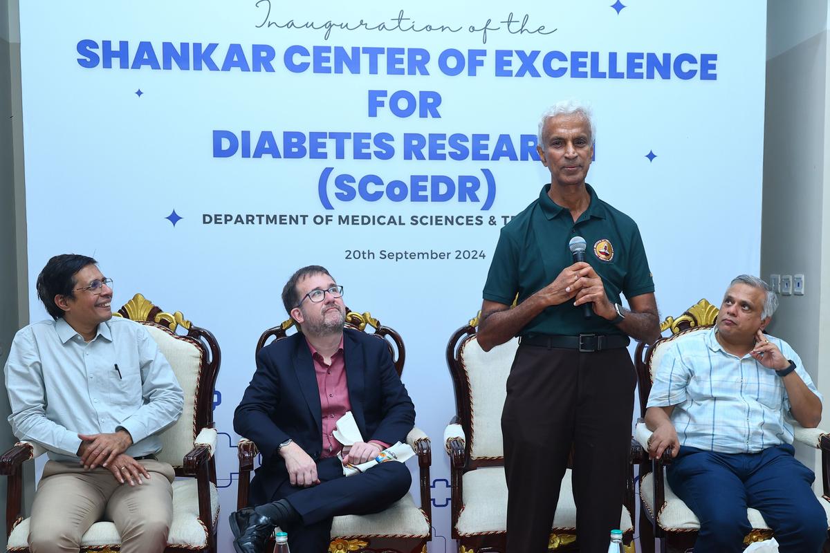 IIT Madras sets up diabetes research centre   The Hindu