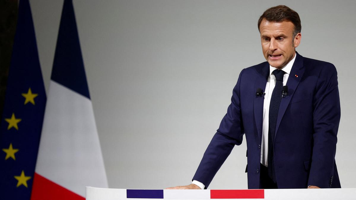 French President Macron urges moderate politicians to regroup to defeat ...