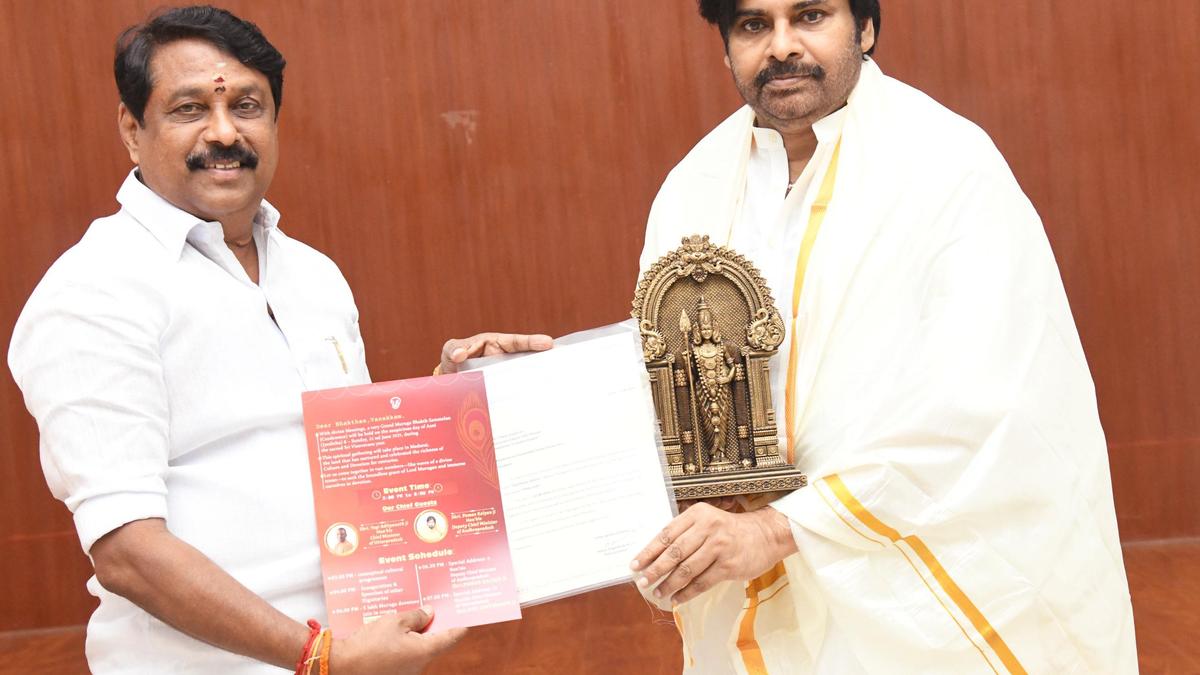 T.N. BJP president invites Pawan Kalyan for ‘Muruga Bakthargal Manadu’ on June 22