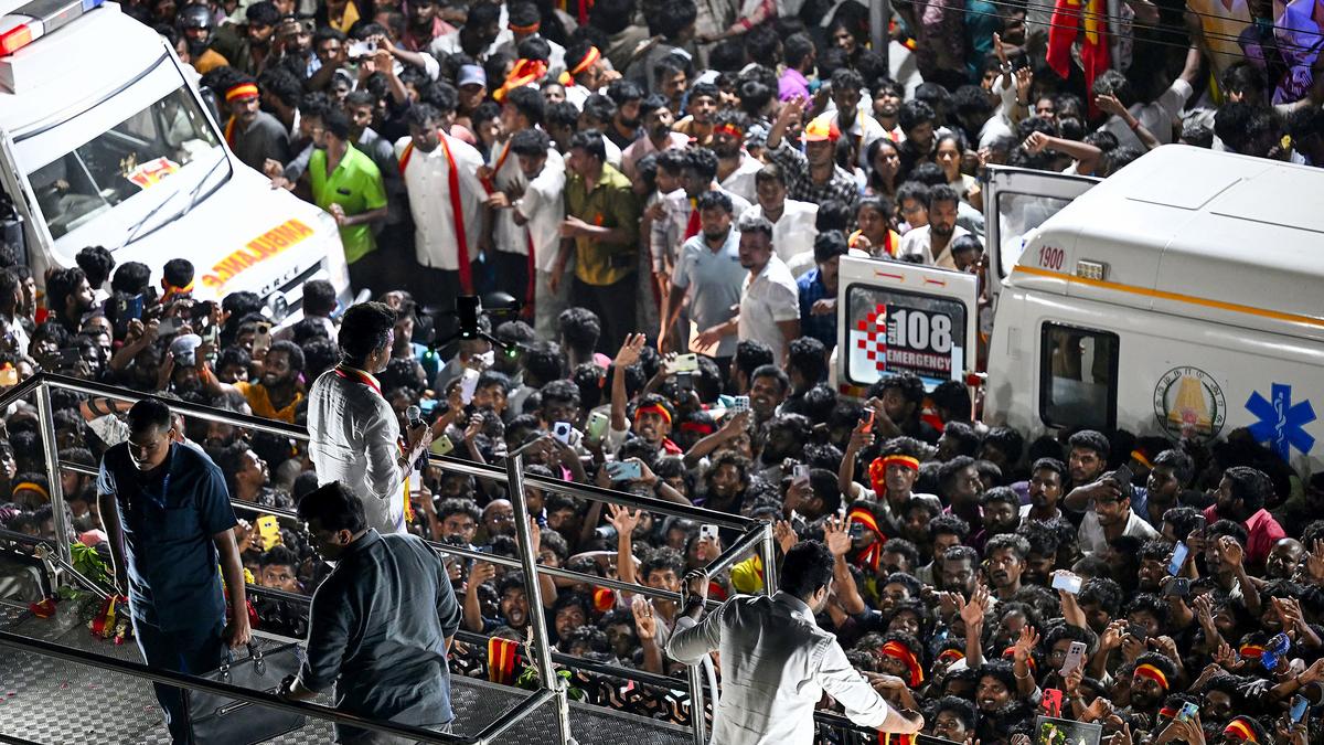 Karur stampede: No words of comfort can truly ease the pain of losing loved ones, says TVK chief Vijay