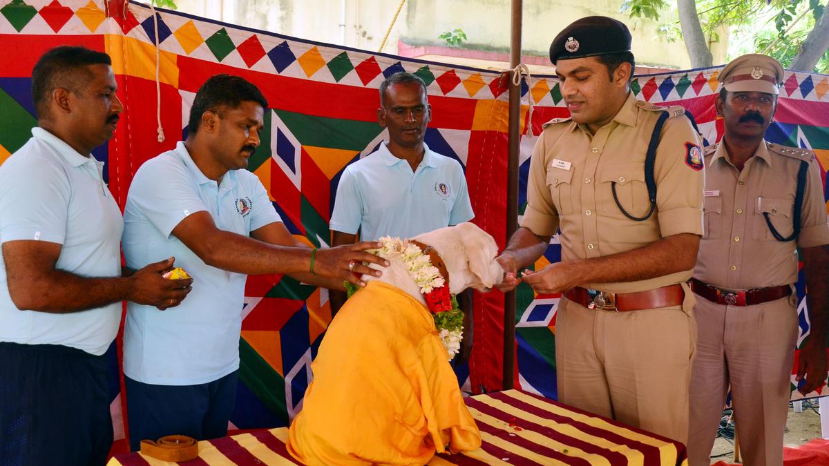 Sniffer dog Leema retires from service in Dindigul