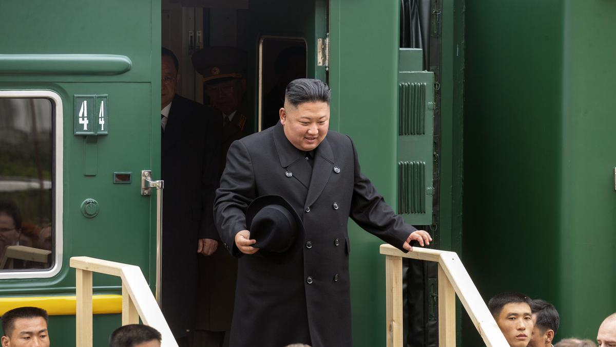 Kim Jong Un’s possible trip to Russia could be like his 2019 journey. 20 hours on his armoured train