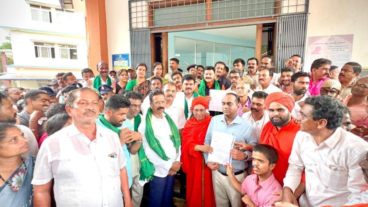 People of Sagar take out padayatra opposing nuclear power...