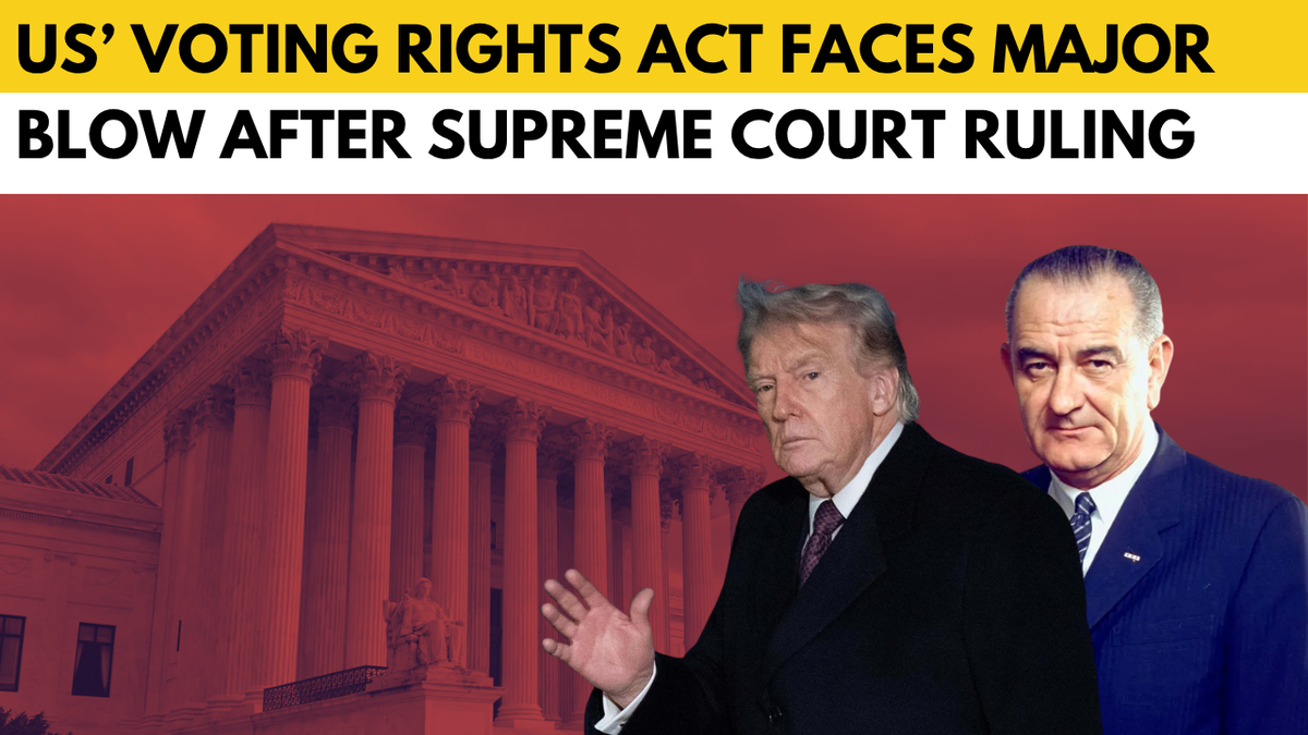 US Supreme Court ruling weakens Voting Rights Act protections