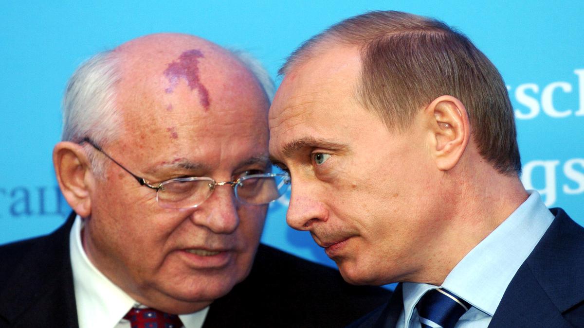 History’s bookends: Putin reversed many Gorbachev reforms