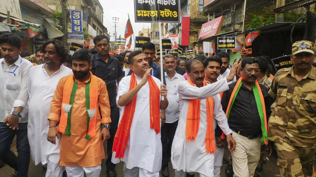 Suvendu Adhikari claims 1 crore ‘Rohingya, Bangladeshi, fake voters’ in Bengal, urges ECI to take action