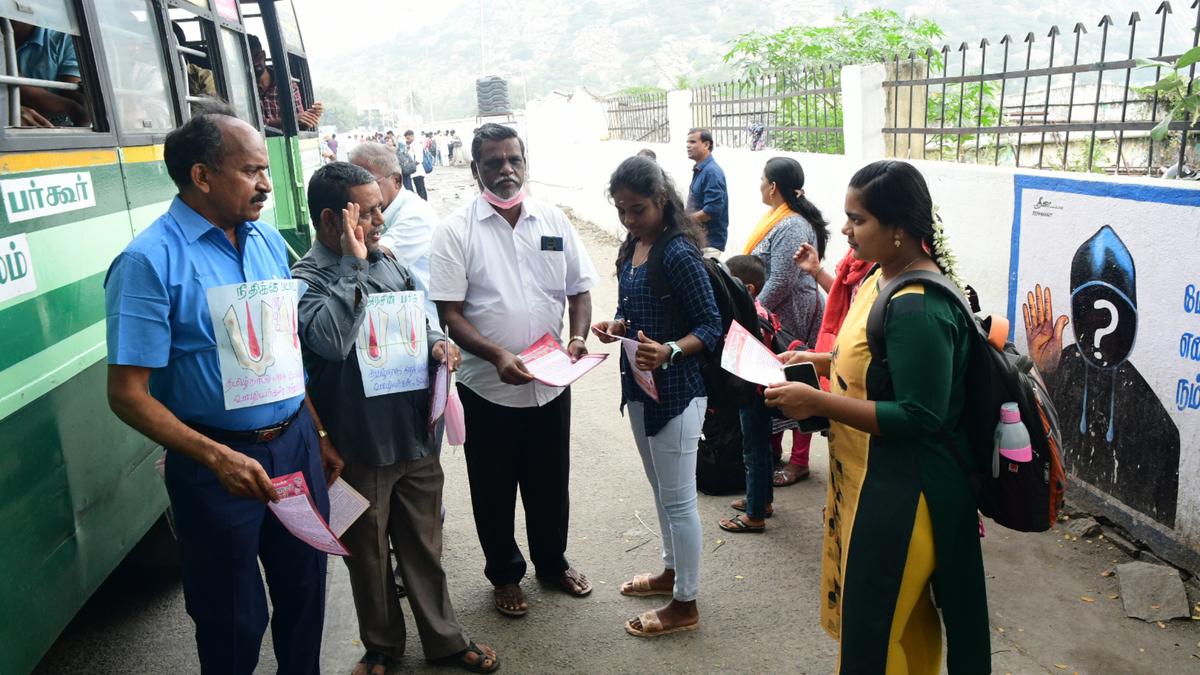 Transport employees in Krishnagiri seek public support for strike