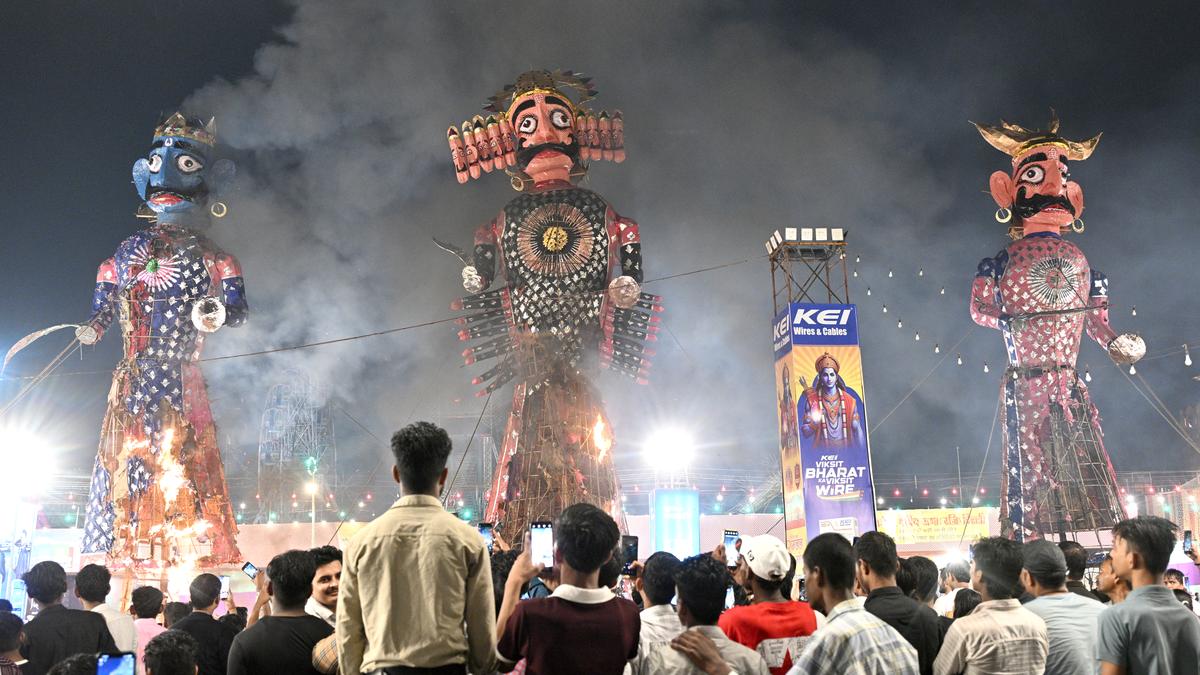 In pictures | Dussehra culminates with Ramlila