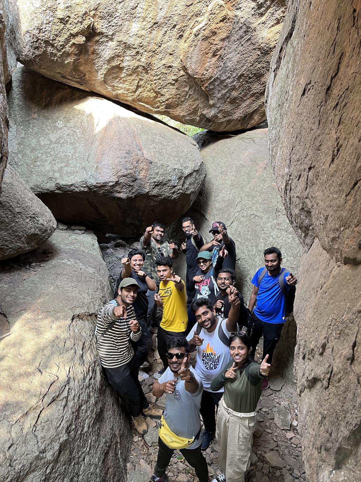 A trek to Peerancheruvu; Haseeb Mohd. conducts the heritage walks  