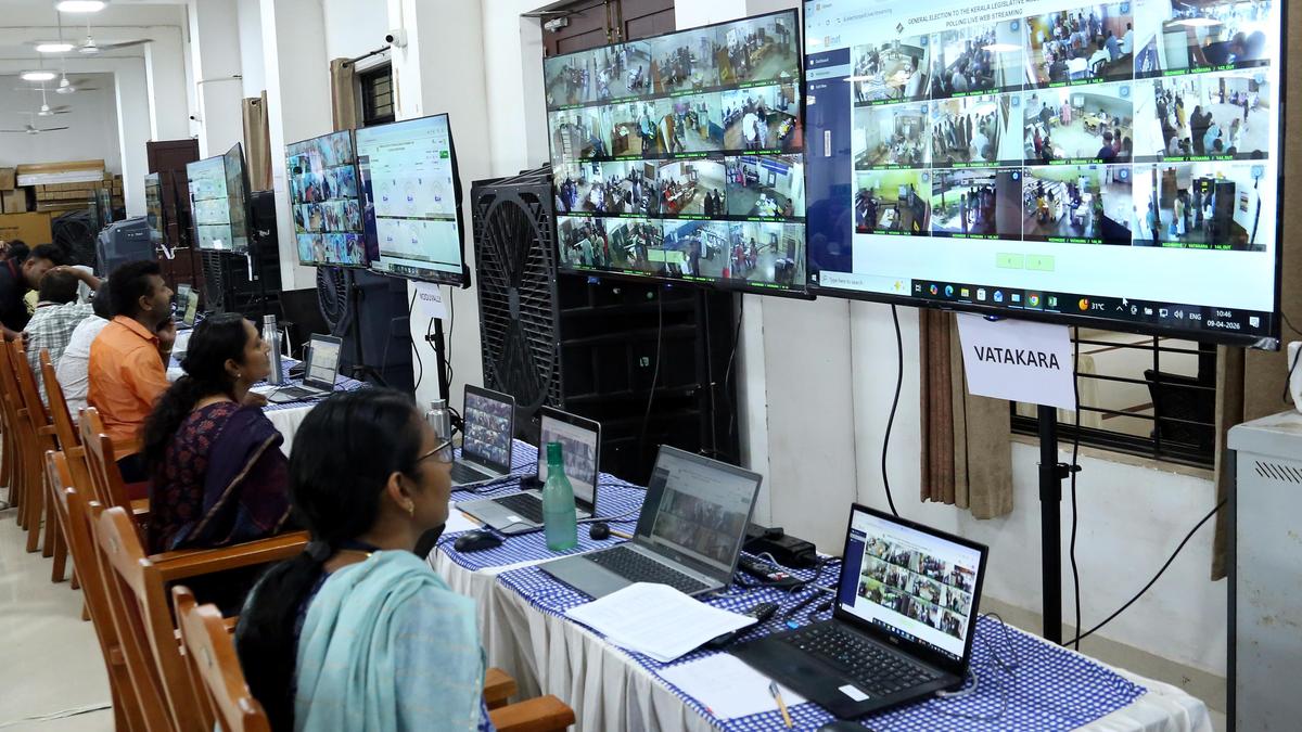 Kerala Assembly polls 2026: Webcasting team acts as third eye at polling stations