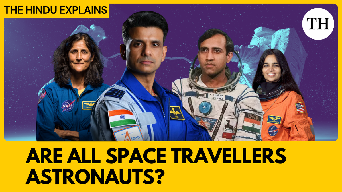 Are all space travellers astronauts? 1 bezos