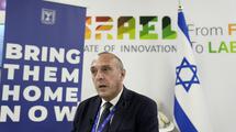 Oded Joseph, the Israeli Foreign Ministry’s top diplomat for the Mideast, attends an interview at the COP28 U.N. Climate Summit in Dubai on December 1, 2023.