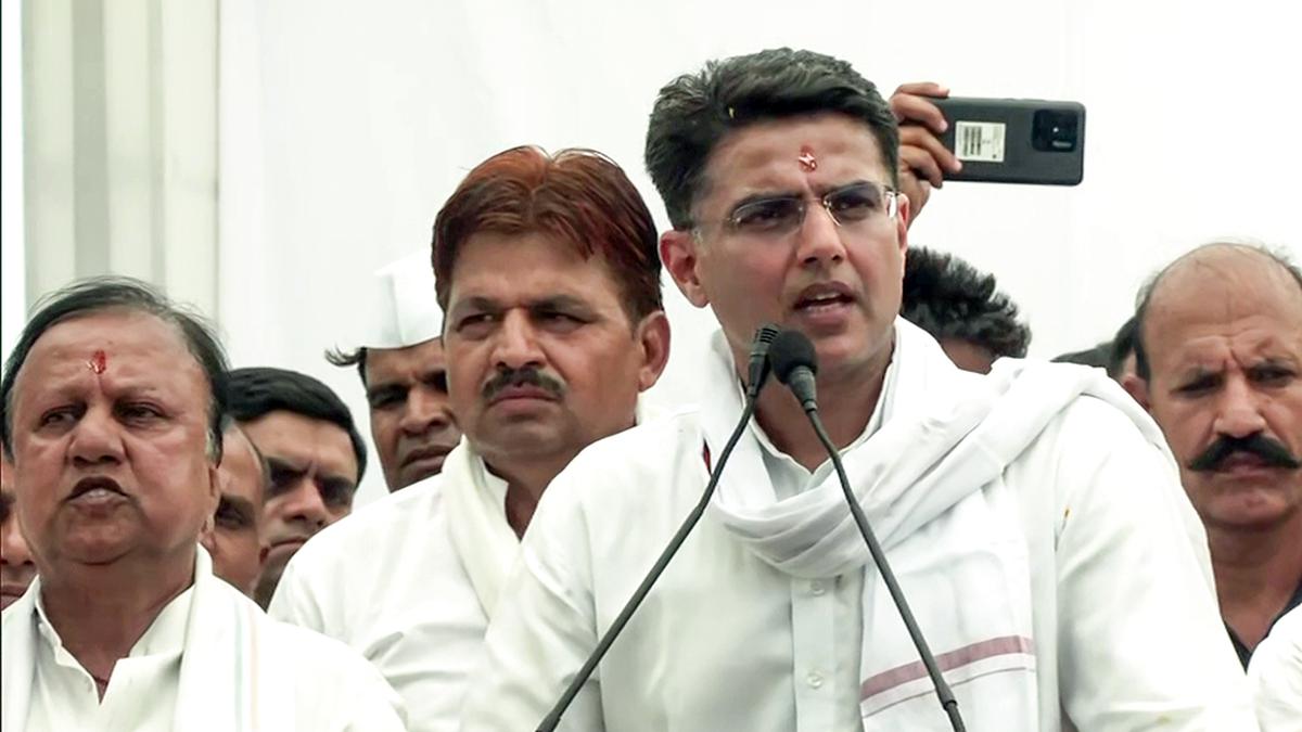 'Jan Sangharsh Yatra' | Sachin Pilot calls for 'change' in RPSC, march enters second day