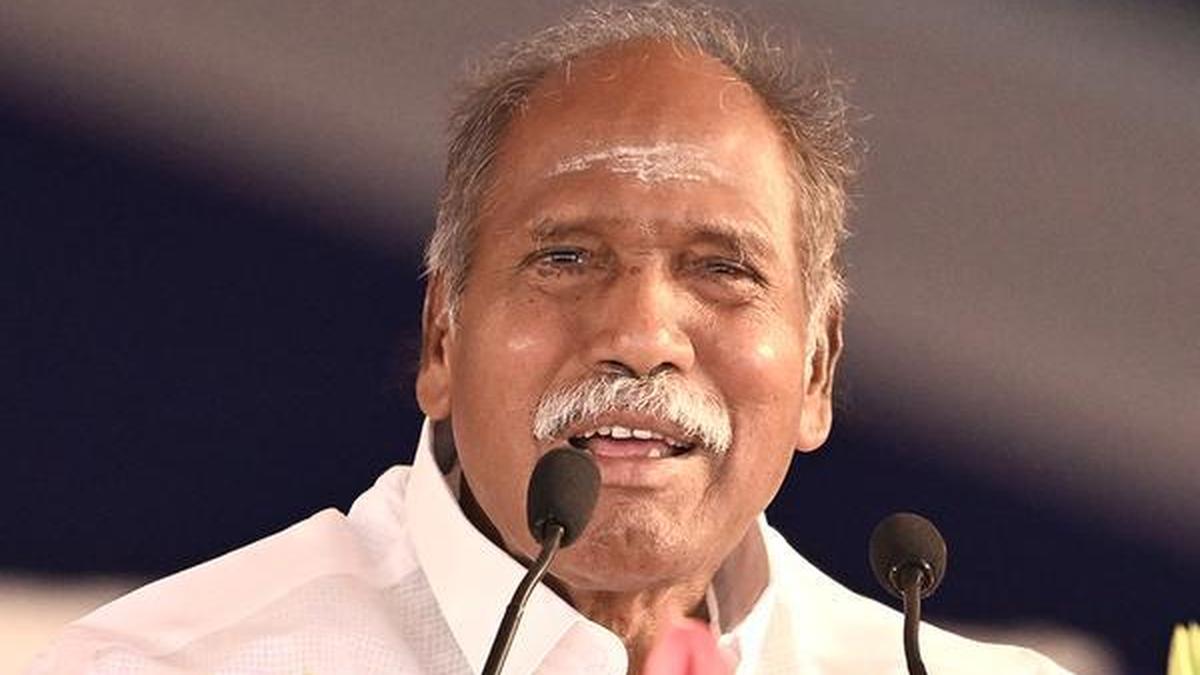 Rangasamy takes oath as Puducherry CM for 5th time