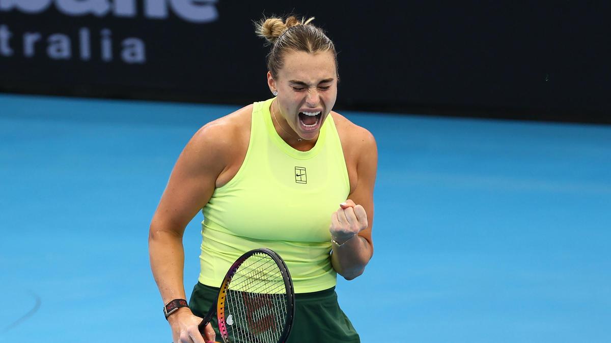 Aryna Sabalenka melaju ke final Internasional Brisbane setelah mengalahkan Muchová