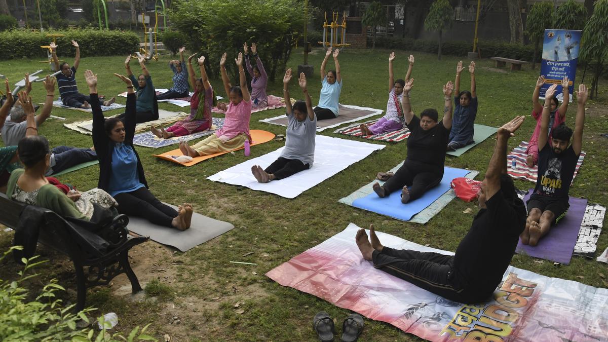 Delhi’s Yogshala scheme stalled, but tutors still bending over backwards to teach yoga