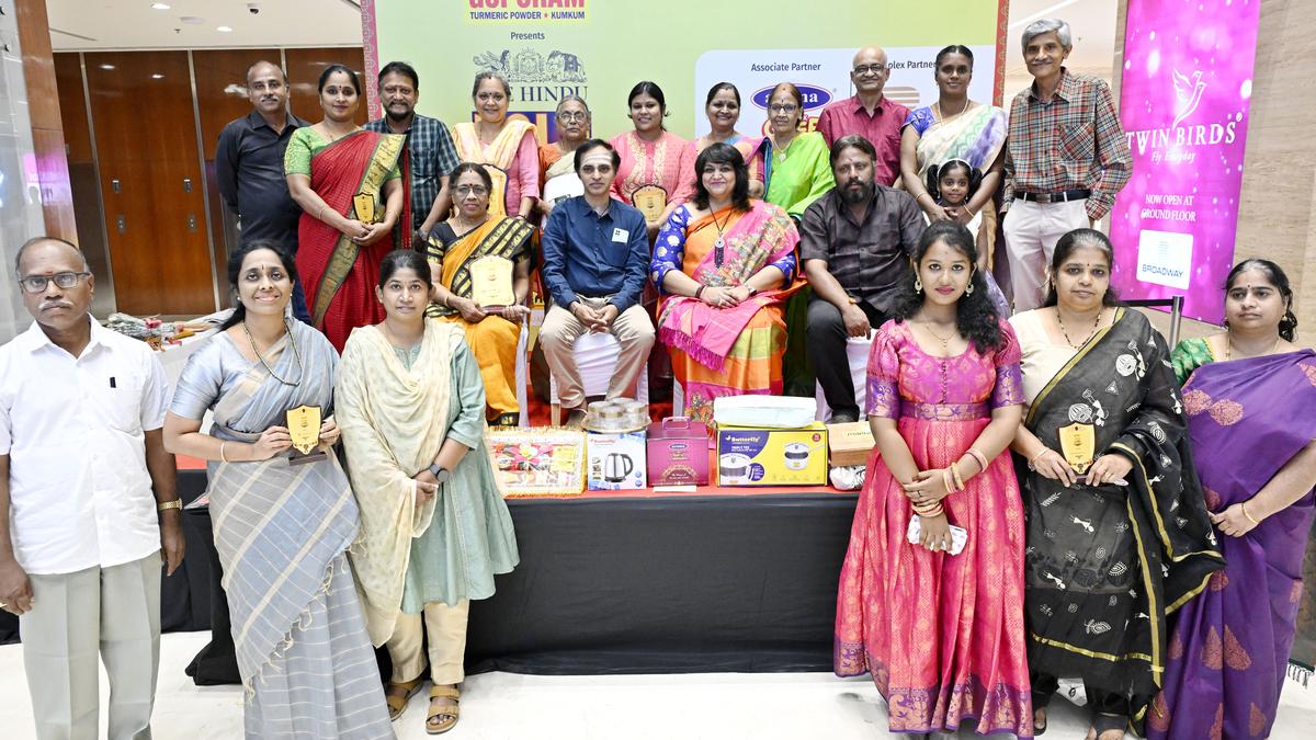 The Hindu Kolu Kondattam 2024 contest winners honoured in Coimbatore