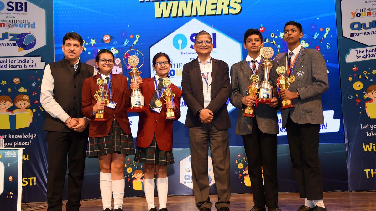 Neerja  Modi, Cambridge Court schools win The Hindu Young World Quiz in Jaipur