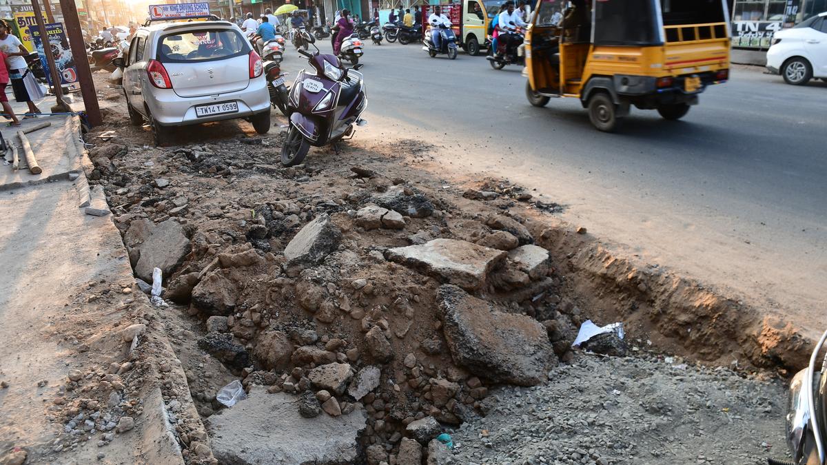 Tiruppur Corporation to re-lay city roads to a length of 111.72 km