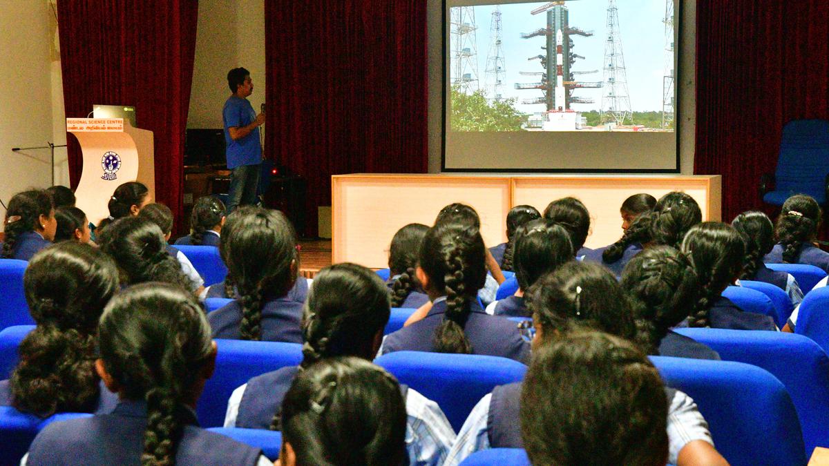Coimbatore students witness launch of Aditya-L1 at science centre