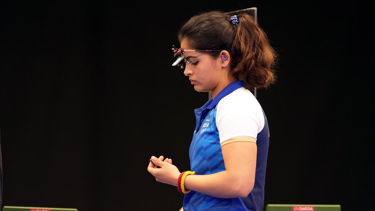 Manu Bhaker narrowly misses out on 3rd shooting medal at Paris Olympics, finishes 4th in 25m pistol final