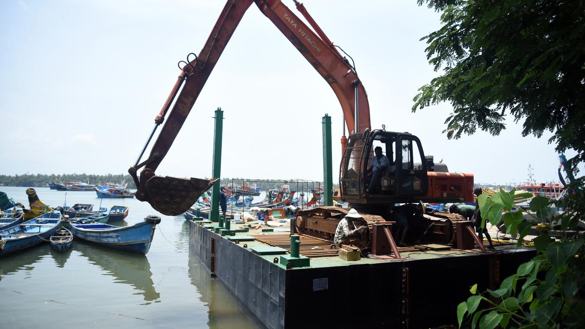 Beypore harbour dredging from Saturday