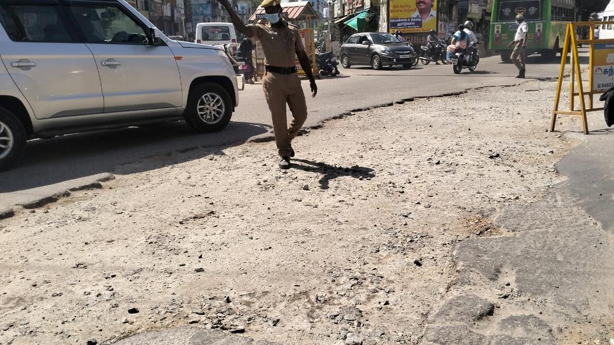 Five years after Corporation upgrade, Nagercoil roads still remain same