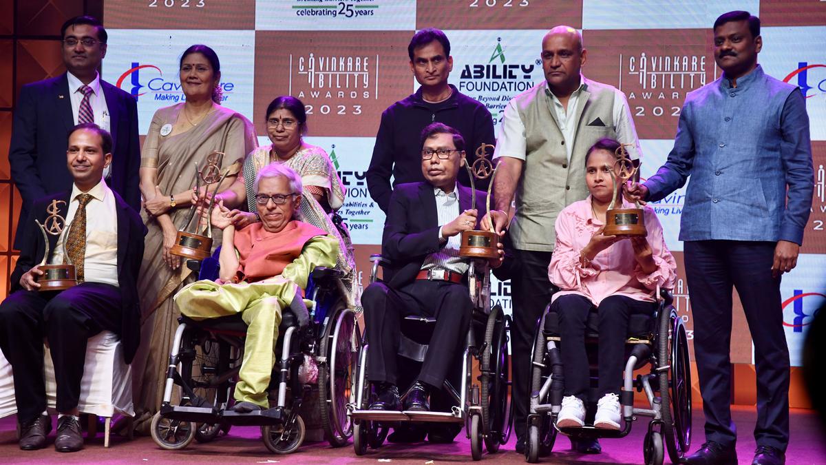 5 persons with disabilities honoured with CavinKare Ability Awards