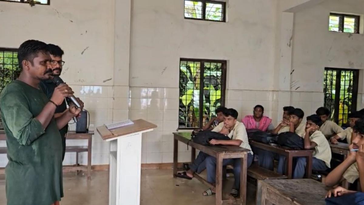 School students at Erattupetta rekindles career dream of Ranganathan