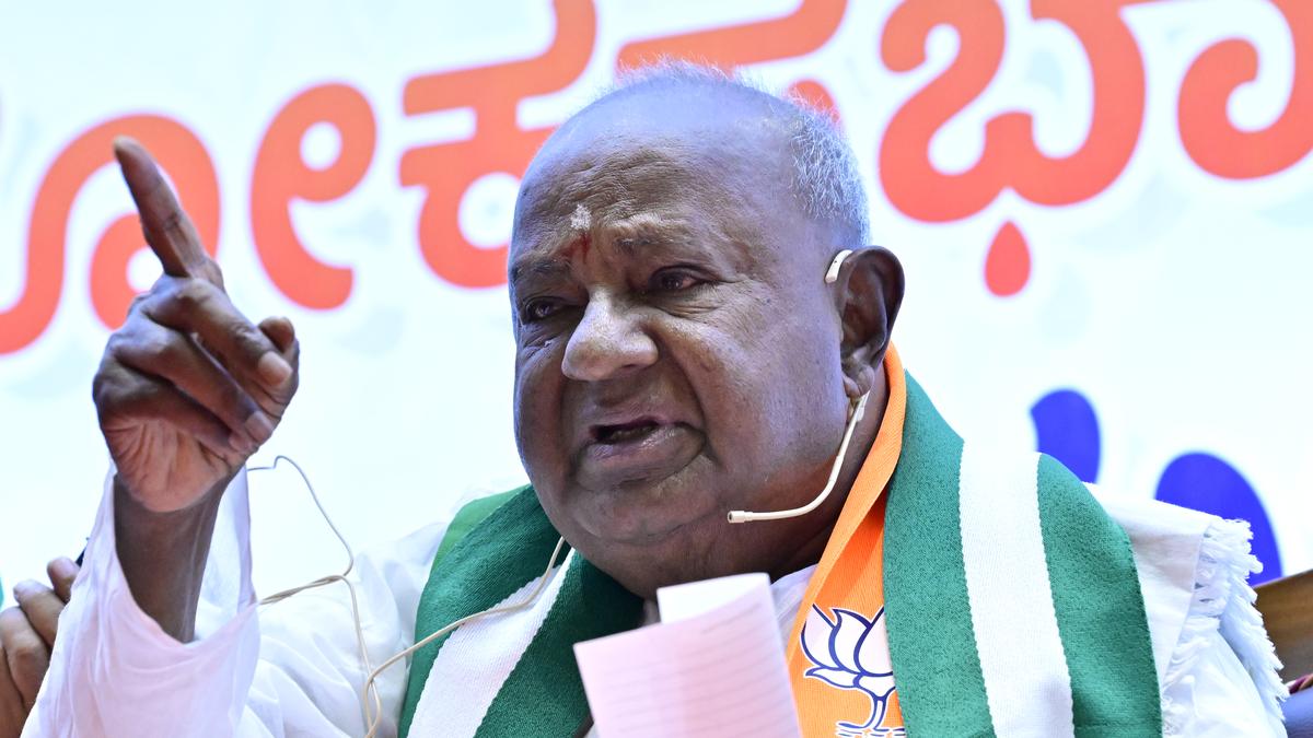 Deve Gowda warns Prajwal Revanna, asks him to return to India if ‘he has any respect left for him’