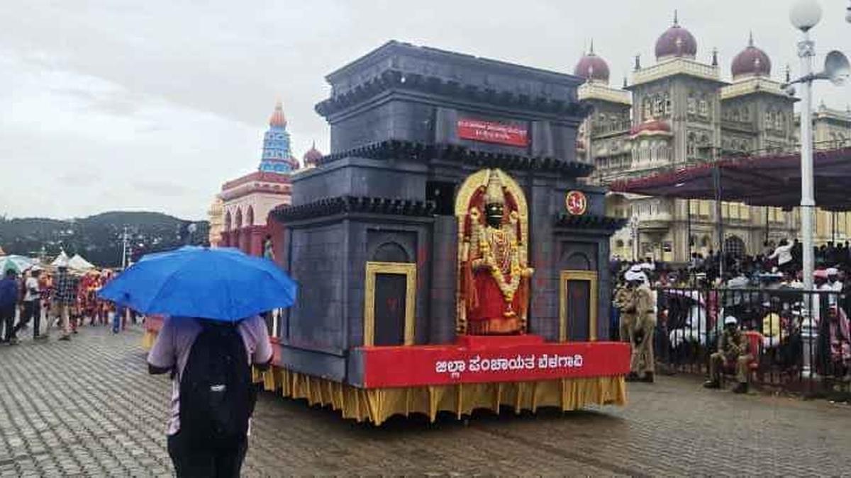 Mayakka Devi tableau from Belagavi wins Dasara prize