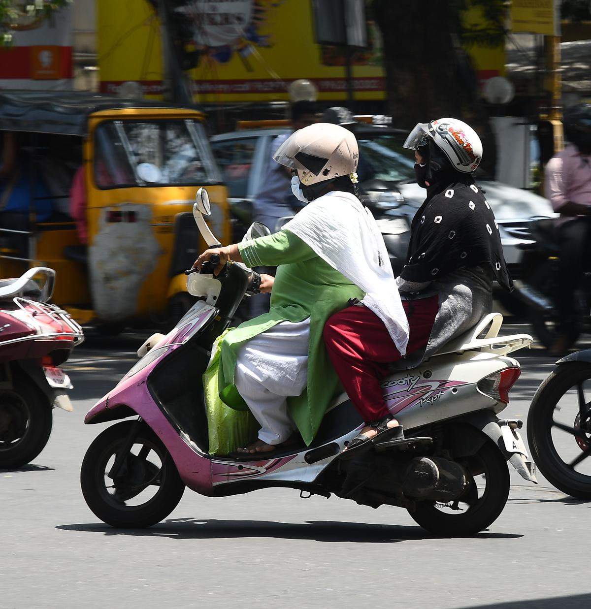 From Oct 20, pillion riders in Vizag will also have to wear helmets