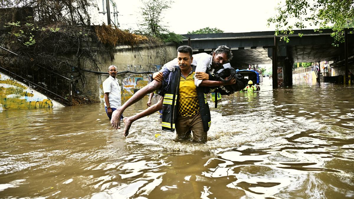 Visually challenged people stranded under bridge rescued in Madurai