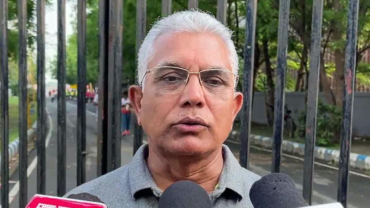 Singing of 'Vande Mataram' compulsory in all schools, madrasas in Bengal: Dilip Ghosh