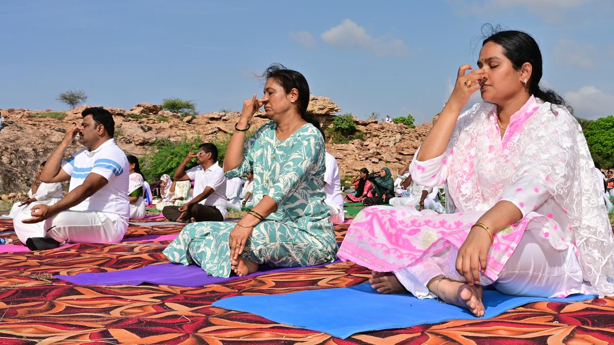 Ensure flawless arrangements for Yoga Day in Visakhapatnam on June 21, says Naidu