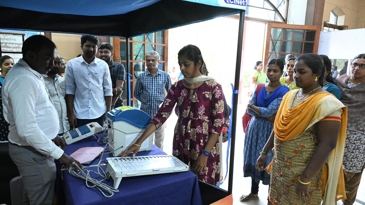 EVM demonstration centre inaugurated in Thoothukudi