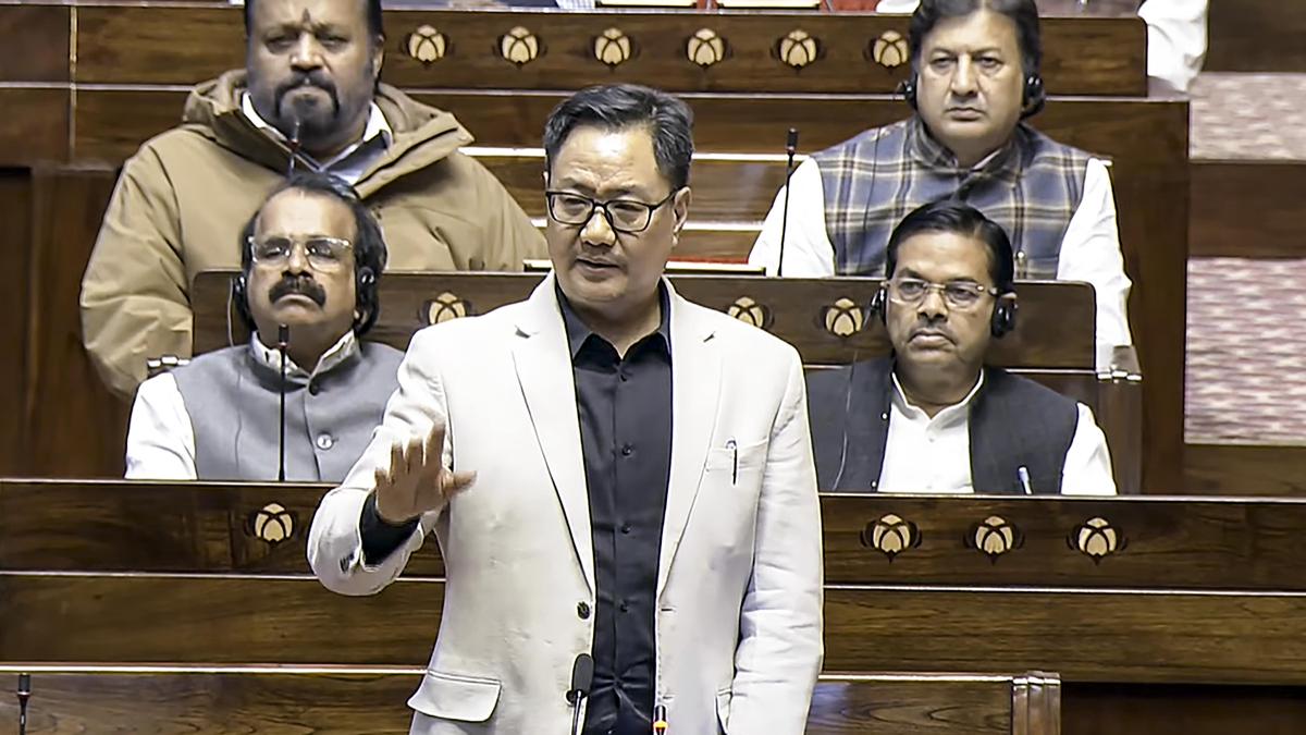 Government not averse to taking up discussion on SIR, electoral reforms, says Kiren Rijiju