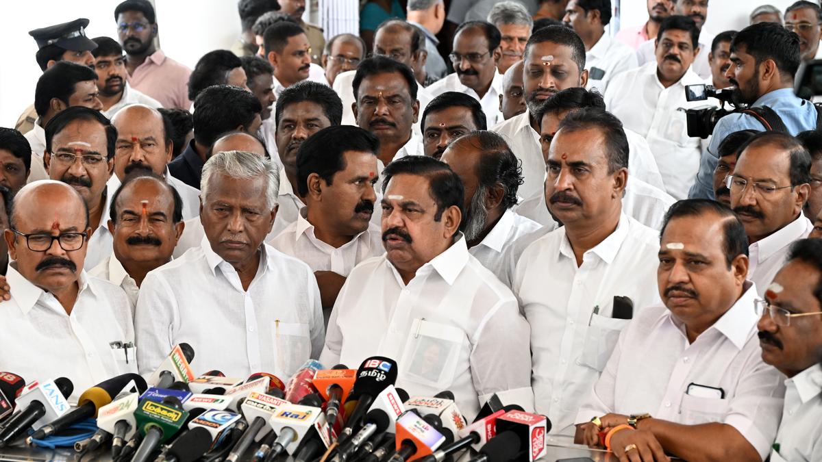 Palaniswami downplays ‘differences’ with Sengottaiyan, emphasises ‘freedom’ within AIADMK