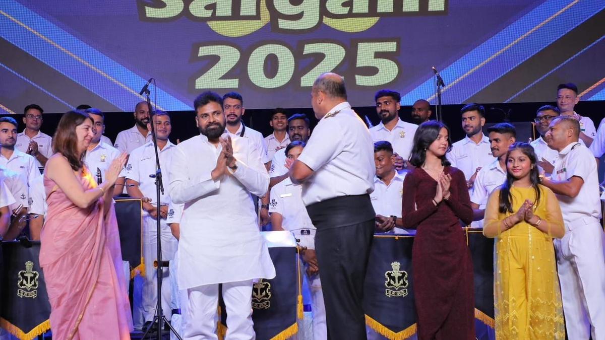 Pawan Kalyan attends ENC’s ‘Sargam’