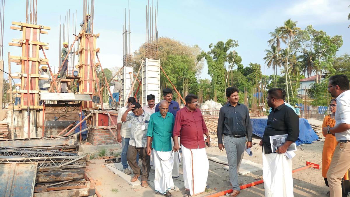Chettikkad taluk hospital construction makes progress