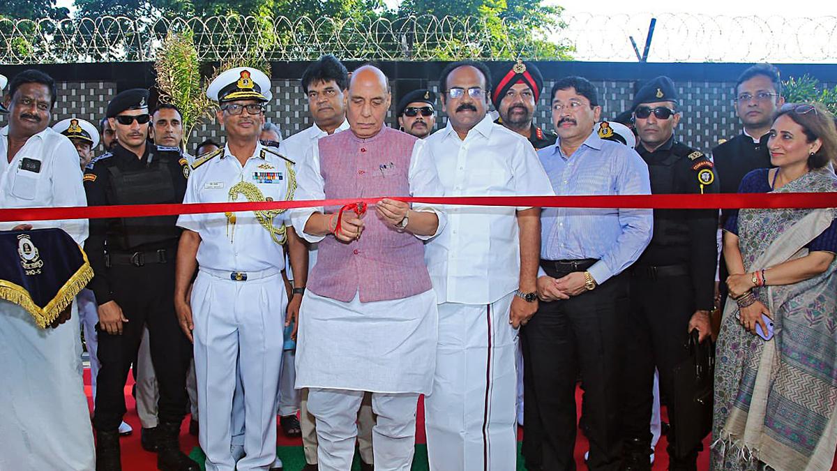 Rajnath Singh inaugurates new maritime rescue coordination centre in Chennai