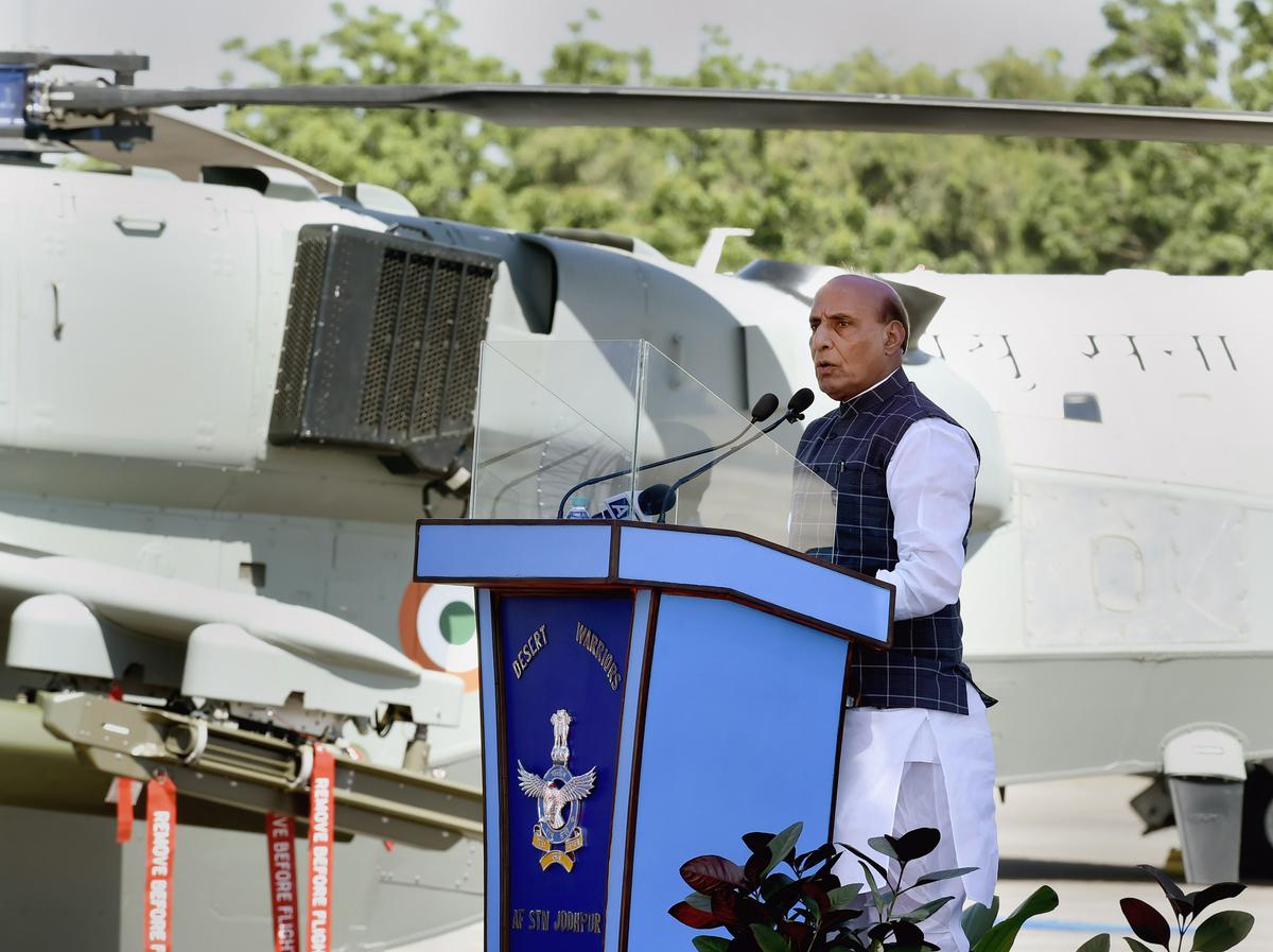 India should not rely on defence imports, says Rajnath Singh
