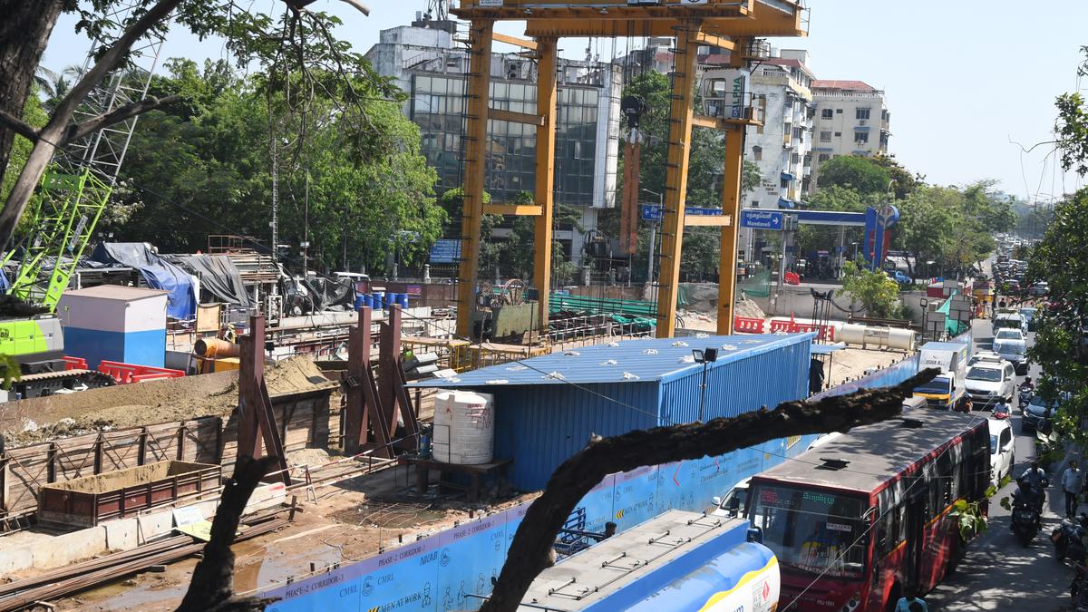 Chennai Metro’s ‘Kaveri‘ tunnel boring machine crosses Adyar riverbed