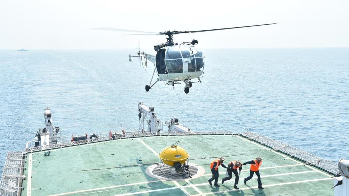 Andhra Pradesh: Coast Guard’s RPREX-23 assesses preparedness in facing oil spills, marine pollution in Krishna-Godavari basin 