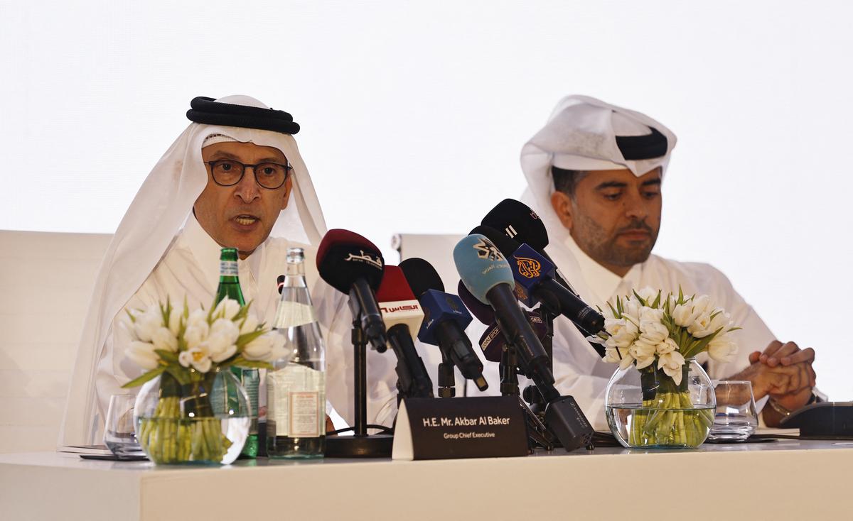 Qatar Airways CEO slams FIFA World Cup critics at airport event