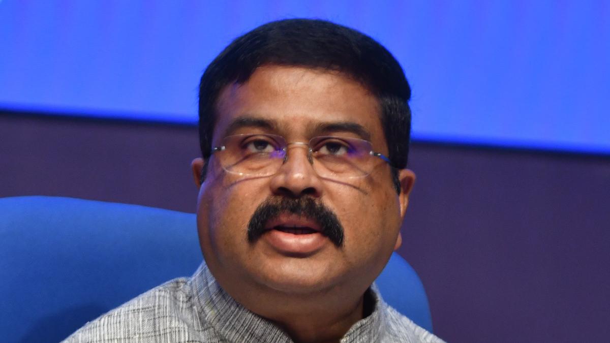 Dharmendra Pradhan tests indigenously developed 'BharOS'