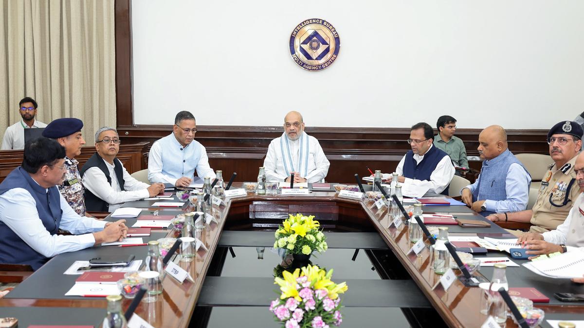 Amit Shah inaugurates new Multi Agency Centre, connected up to the districts