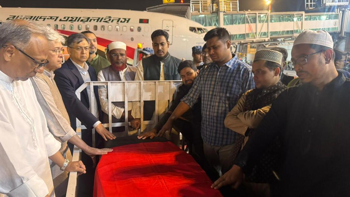 Bangladesh unrest highlights: Sharif Osman Hadi's body arrives in Dhaka